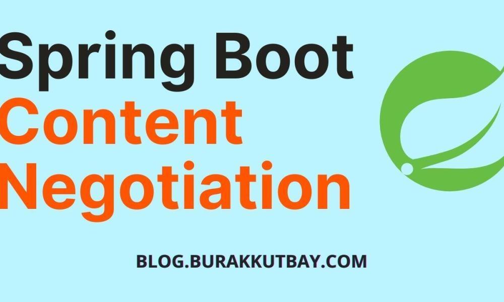 Spring Boot Dersleri Content Negotiation Uygulama Örneği