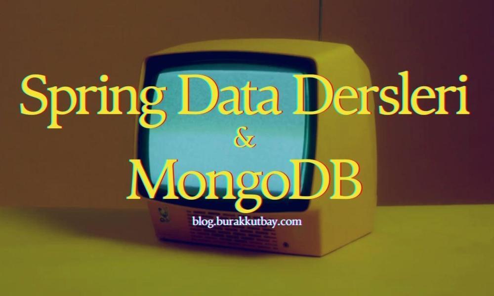 Spring Data MongoDB Dersleri Uygulama Örnekleri